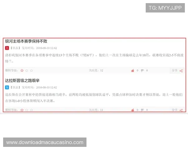 澳门银河体育最新赛事资讯与专业分析帮助玩家把握每一次投注良机提升中奖率 澳门银河体育最新赛事资讯与专业分析帮助玩家把握每一次投注良机提升中奖率